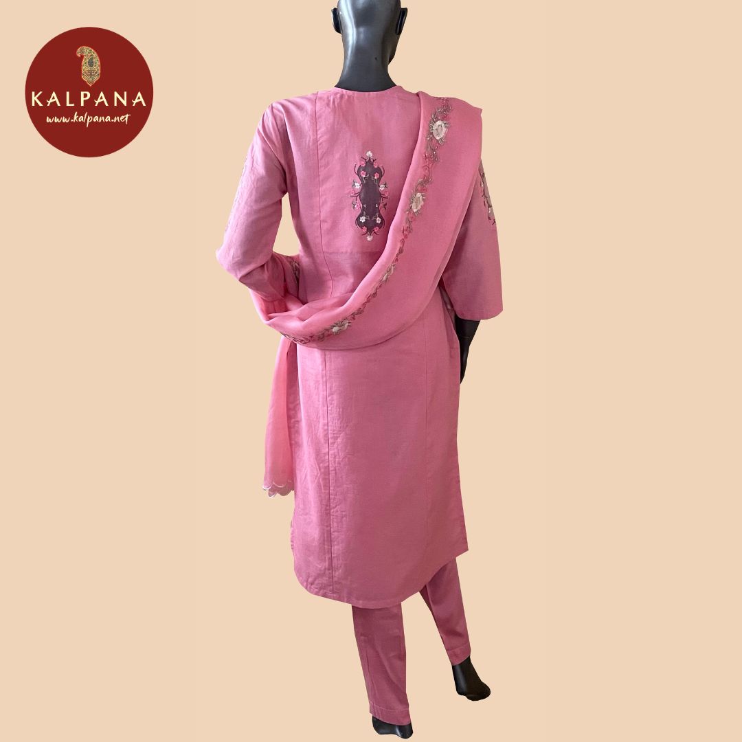Parsi Gara Princess Line Pure Linen Salwar Kameez