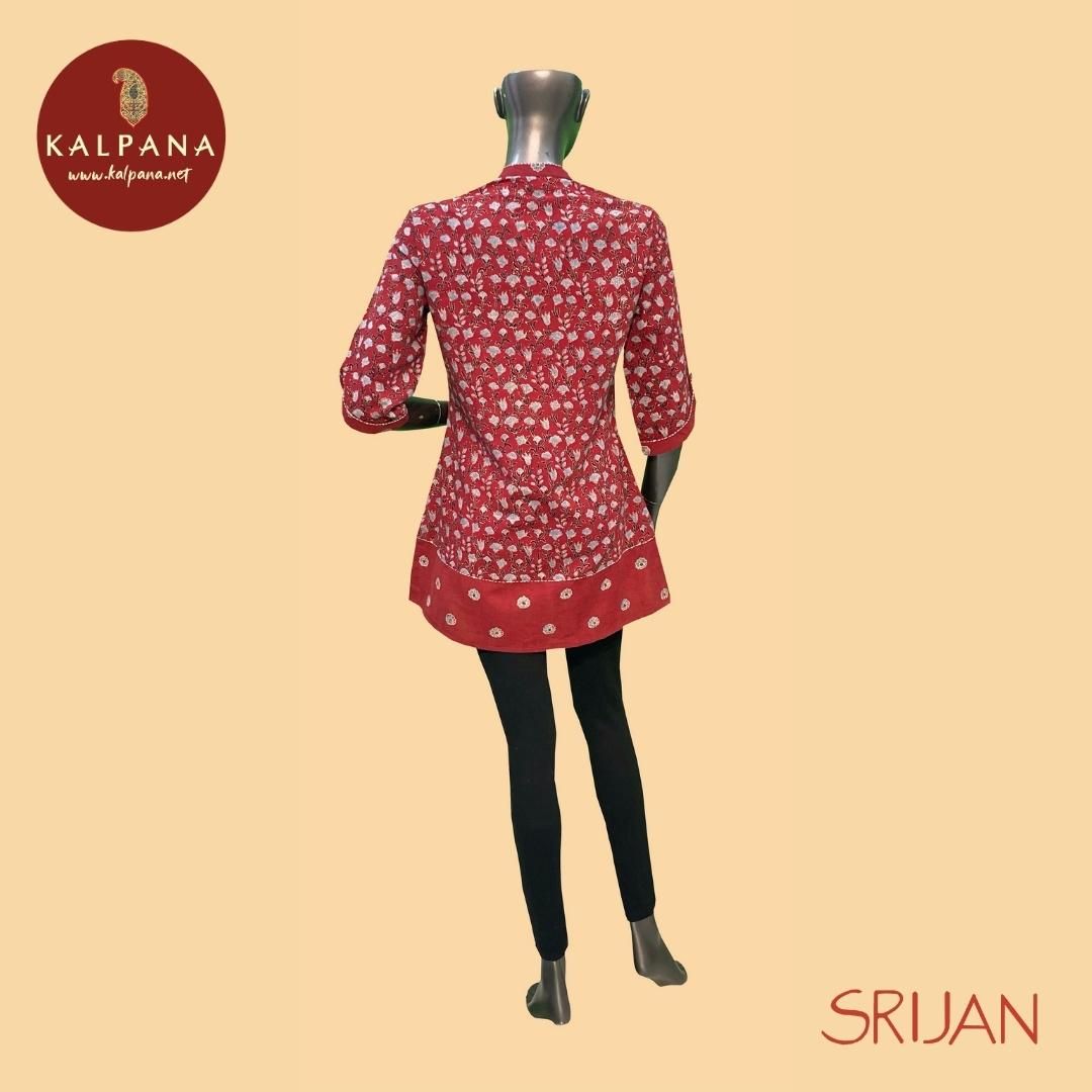 Ajrakh Angarakha Pure Cotton Top