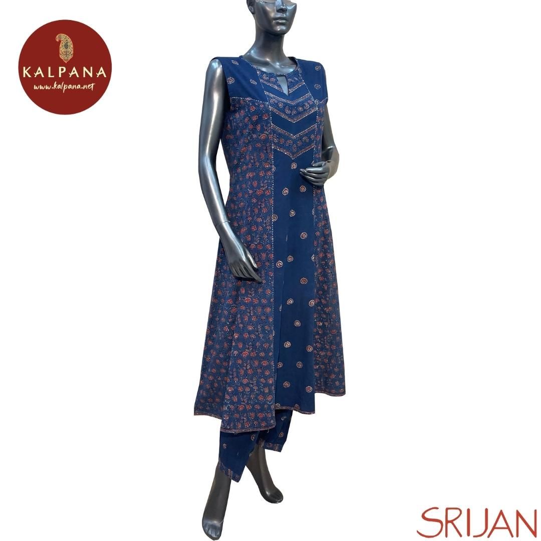 Ajrakh Princess Line Pure Cotton Co-ord Set
