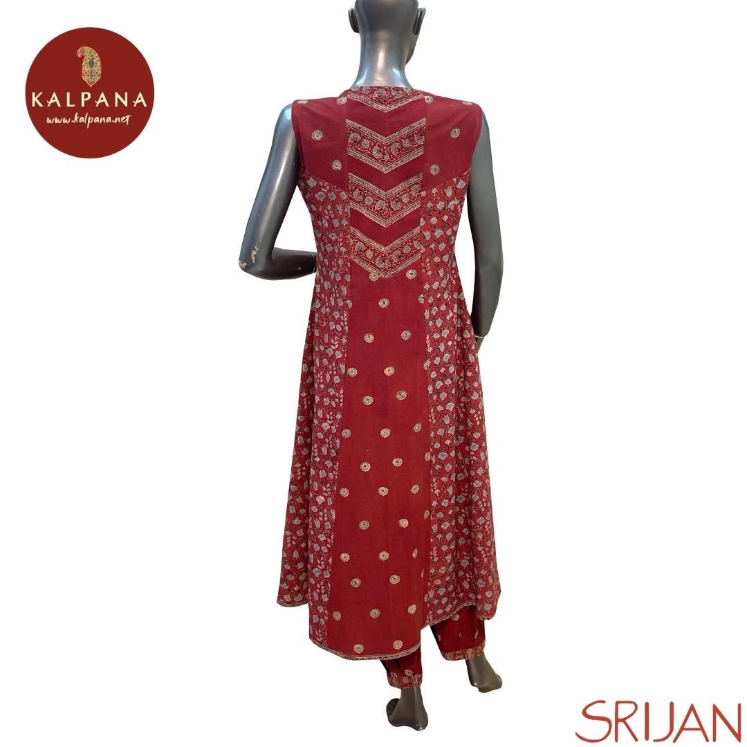 Ajrakh Princess Line Pure Cotton Co-ord Set