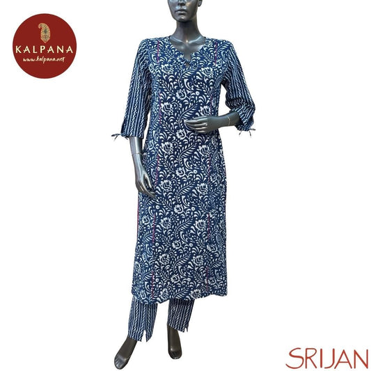Top : Indigo Princess Line Pure Cotton Shirt with Printed and Self Border. The Neckline is V Neck
Bottom : The Cotton Pant is .
Perfect for Semi Formal Wear. Recommended for Summer season(s). Dry Clean Only
Country Of Origin:India
Weight: 350 gms