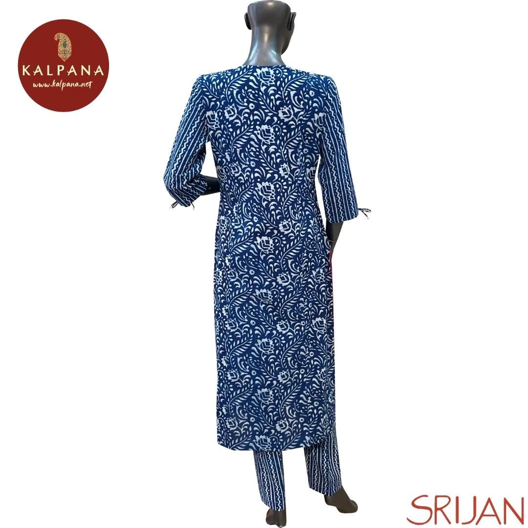 Indigo Princess Line Pure Cotton Co-ord Set