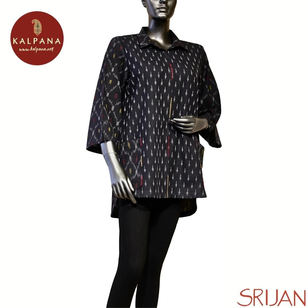 Ikat A Line Pure Cotton Top