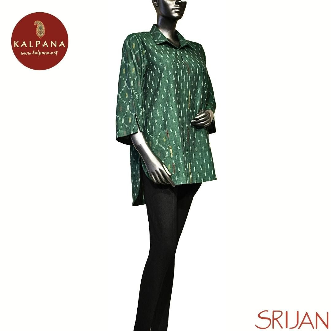 Ikat A Line Pure Cotton Top