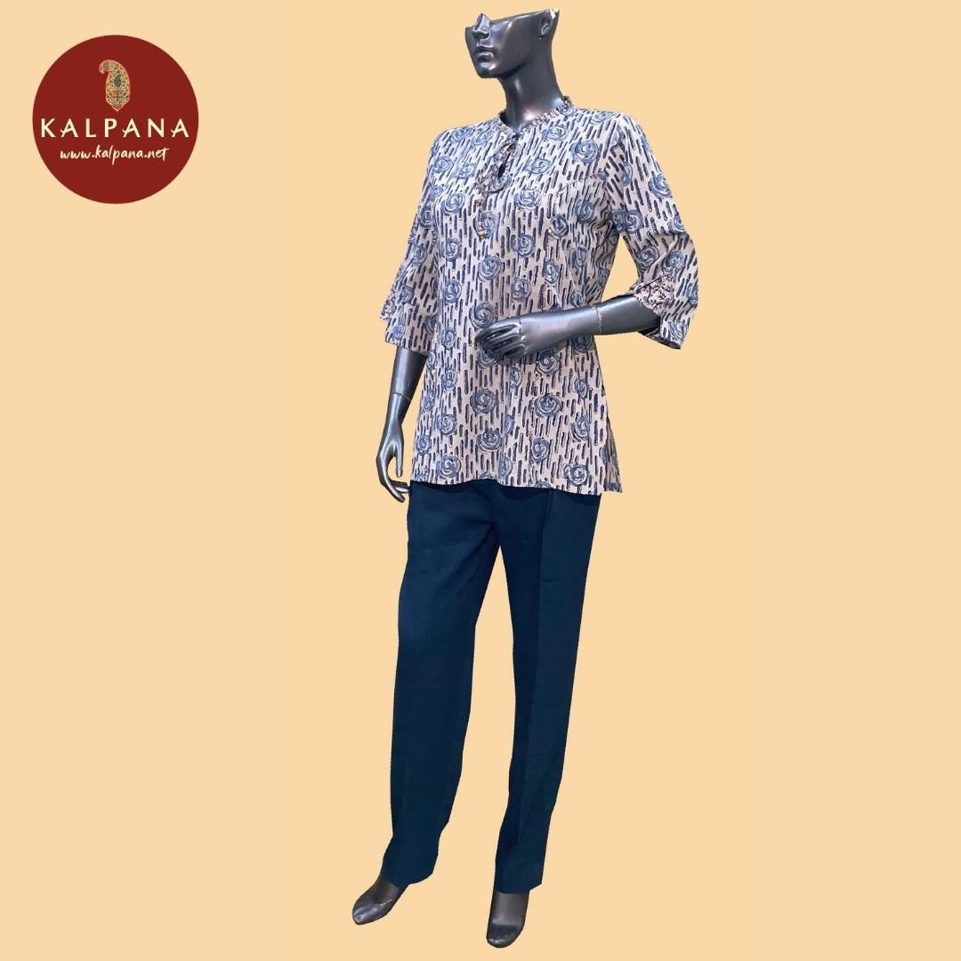 Kalamkari Princess Line Pure Cotton Top