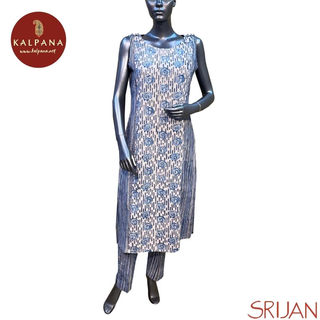 Top : Kalamkari Princess Angarakha Pure Cotton Shirt with All Over Printed and Self Border.
Bottom : The Cotton Pant is Blue.
Perfect for Semi Formal Wear. Recommended for Summer season(s). Dry Clean Only
Country Of Origin:India
Weight: 300 gms
