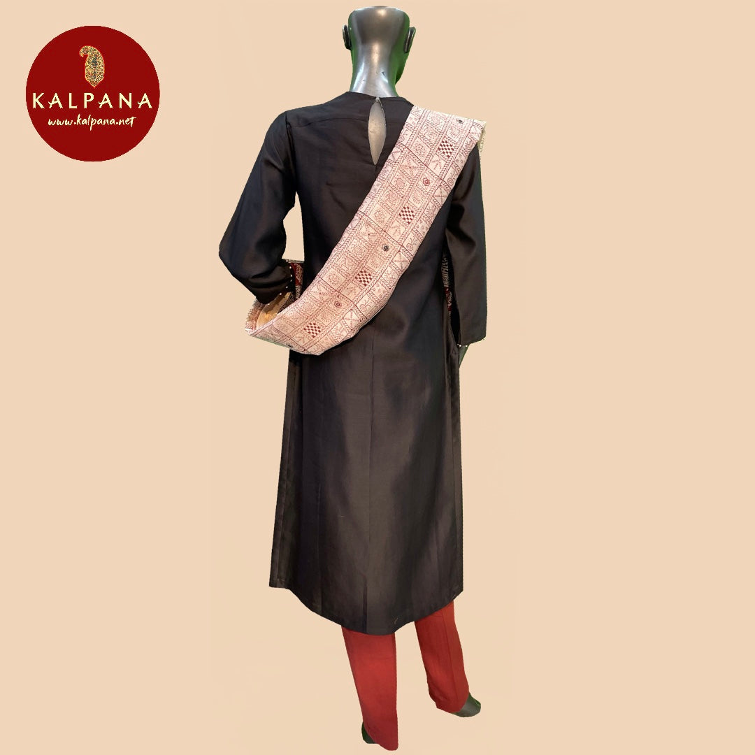 A Line Pure Chanderi Salwar Kameez