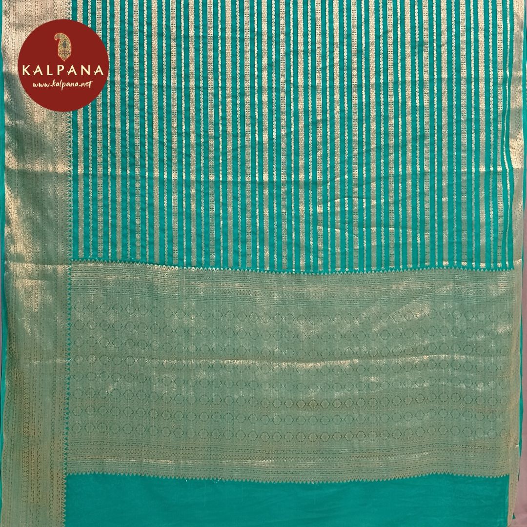 Woven Zari  Georgette Saree