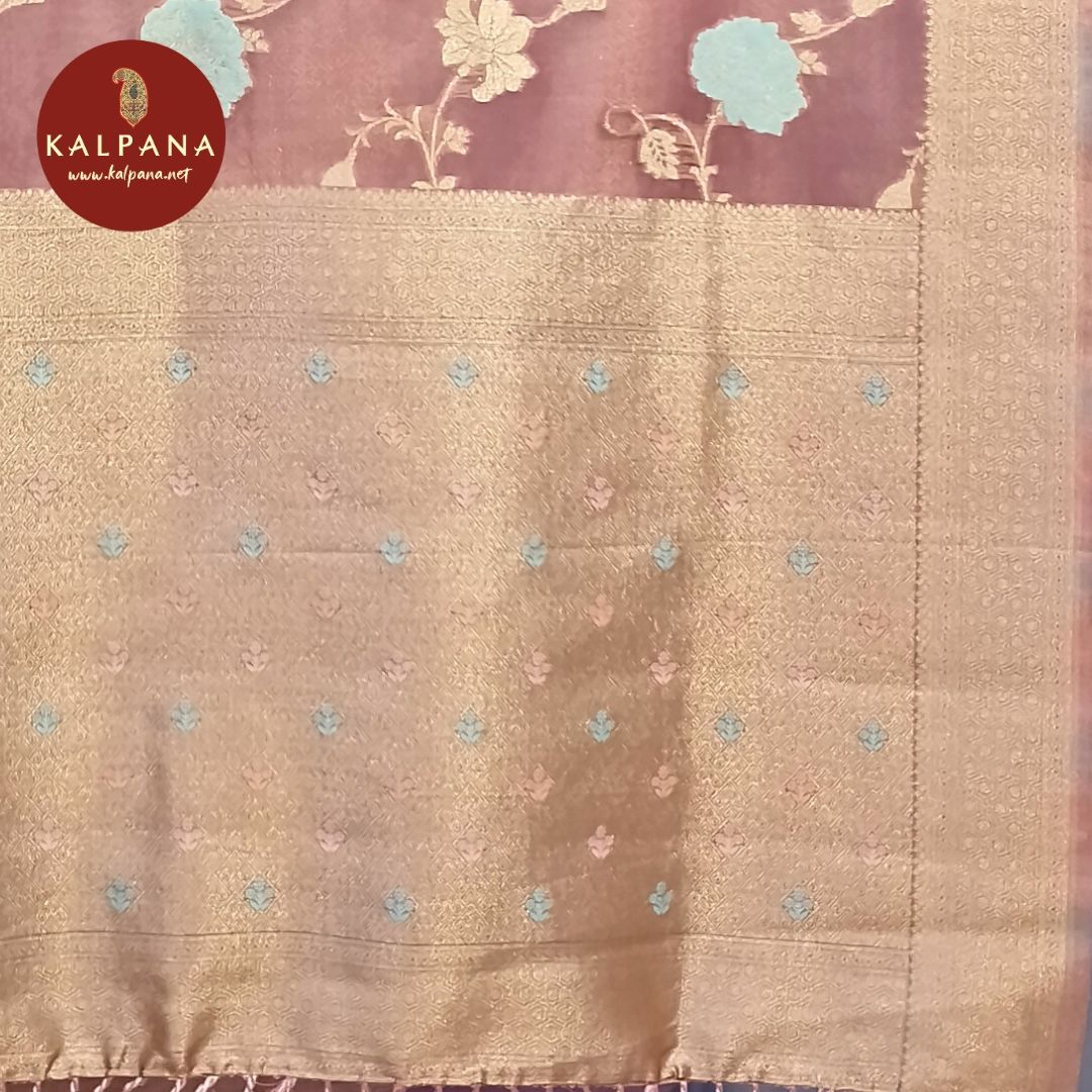 Woven Zari  Organza Saree