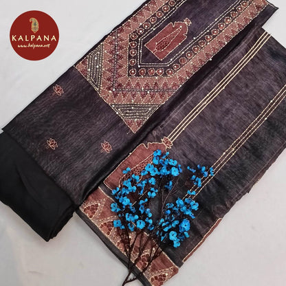 Printed With Embroidery  SICO Cotton Unstitched Suit