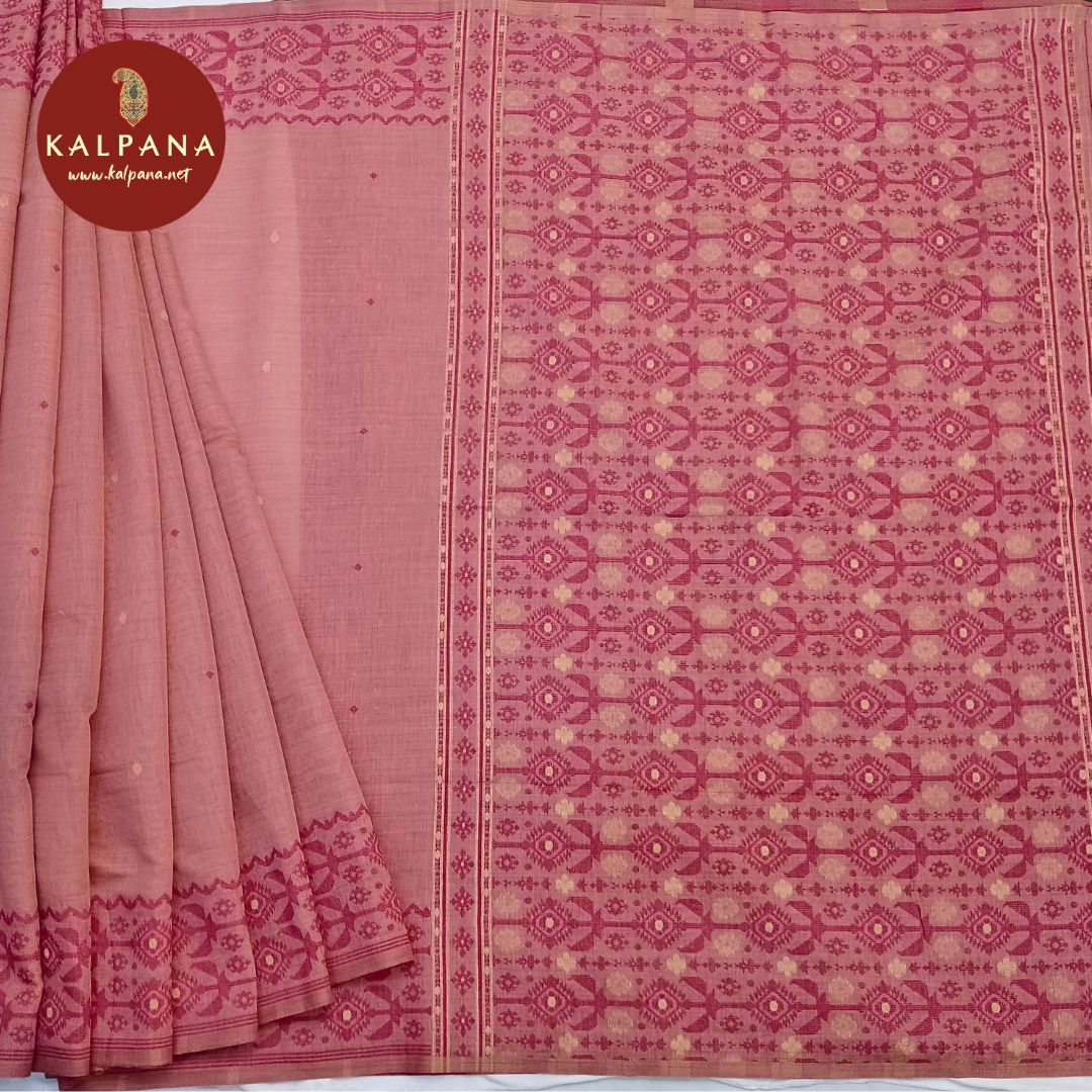 Light Pink Woven Zari SICO Cotton Saree
with Woven Zari Light Pink Color Palla
The HotPink Colored SICO Cotton Unstitched Blouse
Which is Perfect for Semi,Formal,Wear in Summer season(s). Dry Clean Only.
Saree 5.4 mts
Blouse 0.8 mts
Country Of Origin:India
Weight: 500 gms