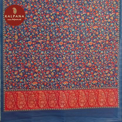 Printed Cotton Tusser Saree - Kalpana