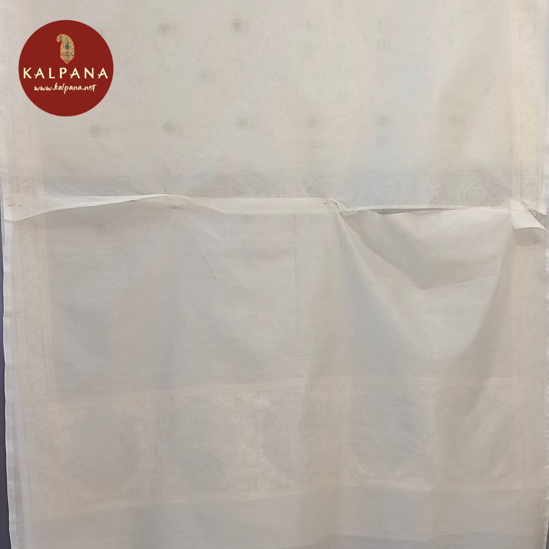 Embroided Blended SICO Cotton Saree