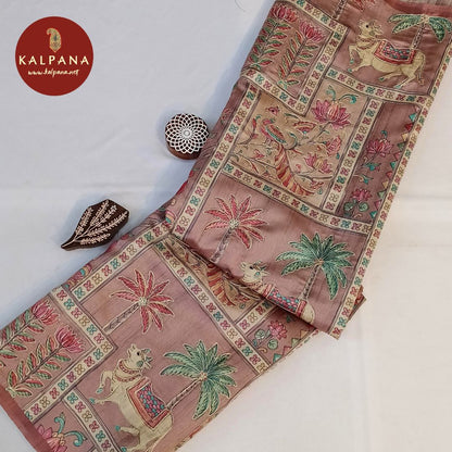 Tan Printed With Embroidery Tussar Silk Saree
with Printed With Embroidery Tan Color Palla
The Tan Colored Tussar Silk Unstitched Blouse
Which is Perfect for Semi,Formal,Wear in Summer season(s). Dry Clean Only.
Saree 5.4 mts
Blouse 0.8 mts
Country Of Origin:India
Weight: 500 gms