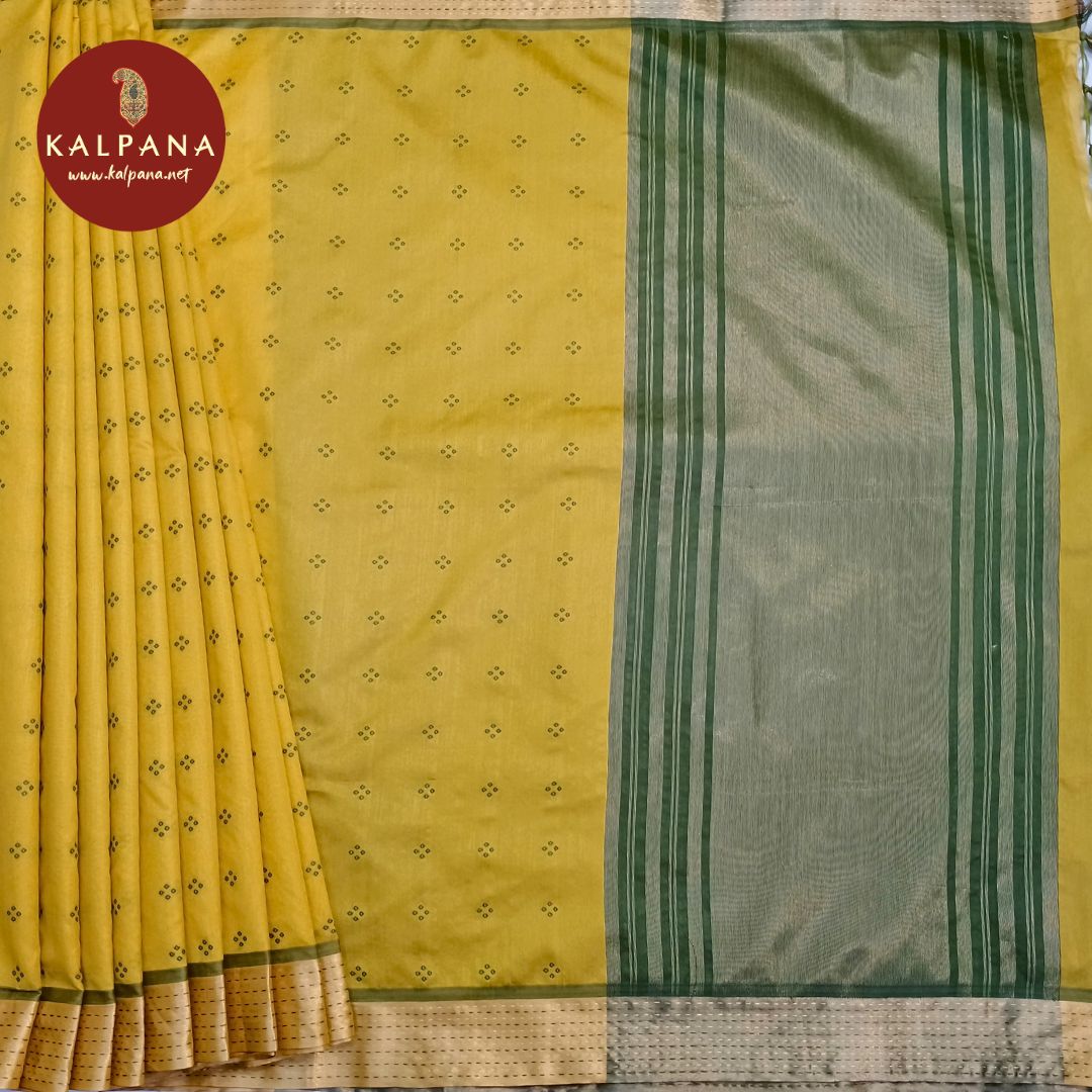 Embroided Blended Tussar Saree