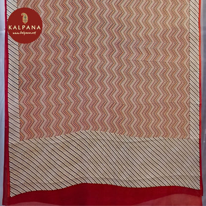 Printed Crepe Saree