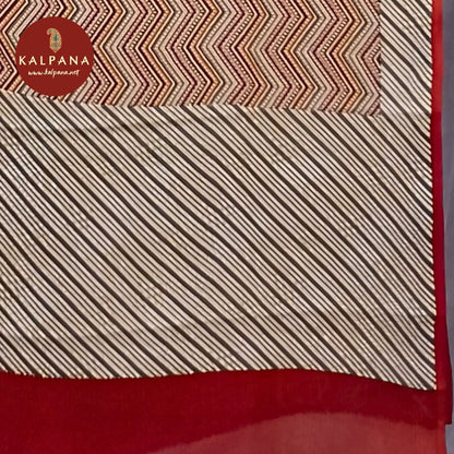 Printed Crepe Saree
