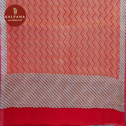 Printed Crepe Saree
