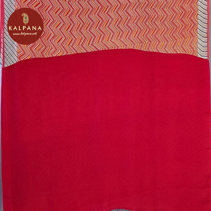 Printed Crepe Saree