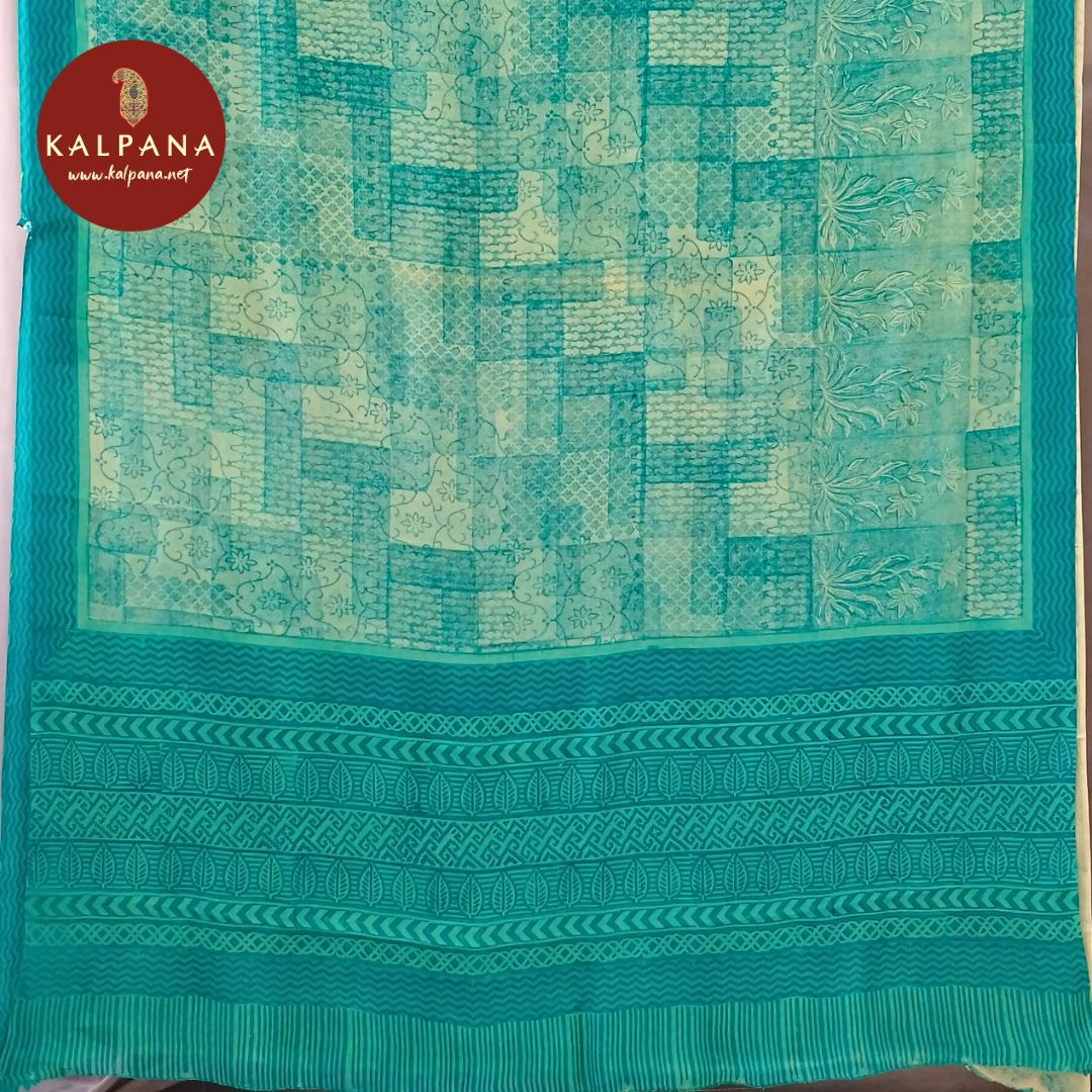 Printed Crepe Saree