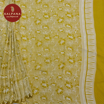 Printed Chiffon Saree
