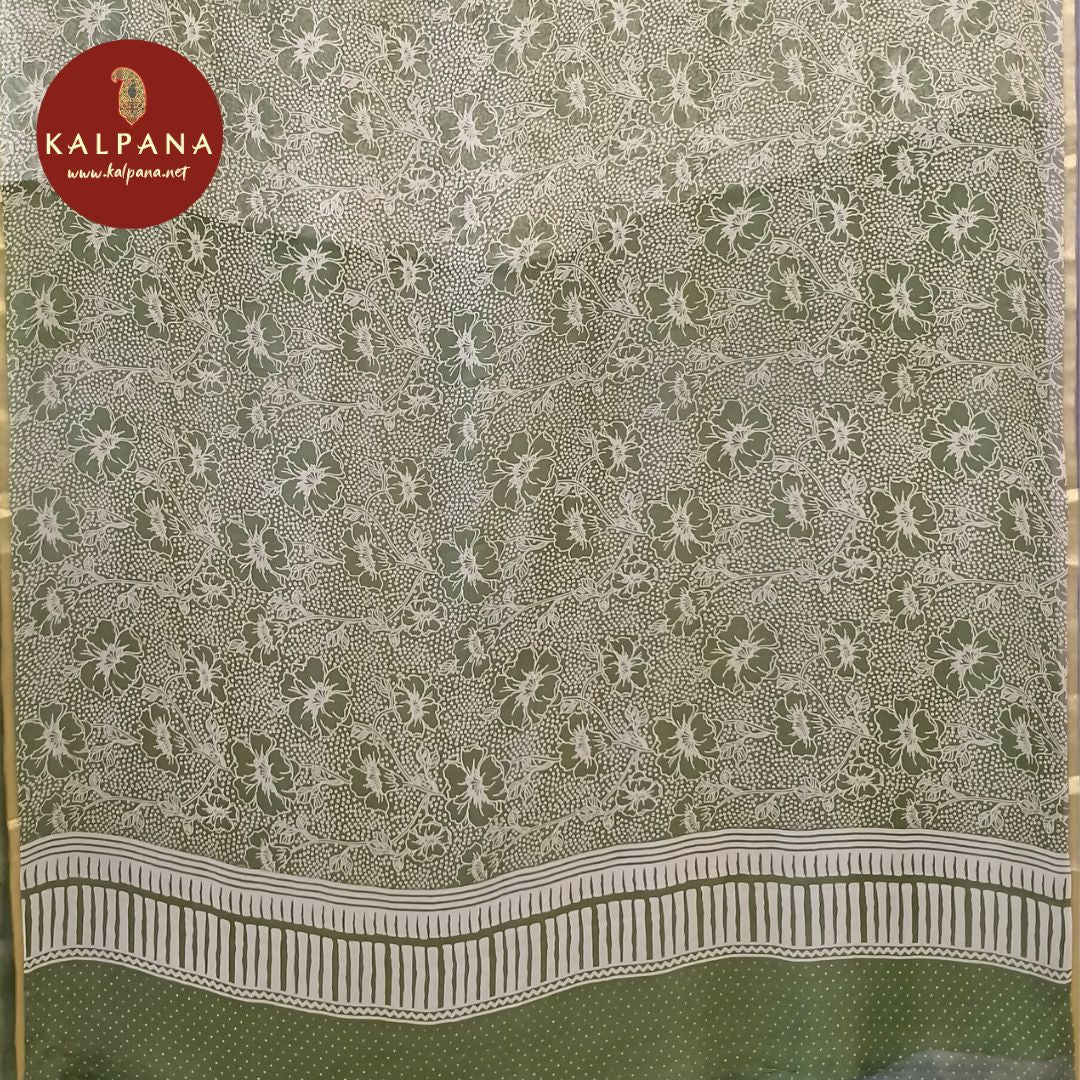 Printed Chiffon Saree