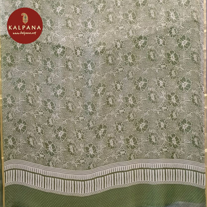 Printed Chiffon Saree