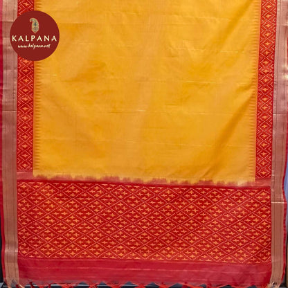 Embroided  Cotton Tusser Unstitched Suit