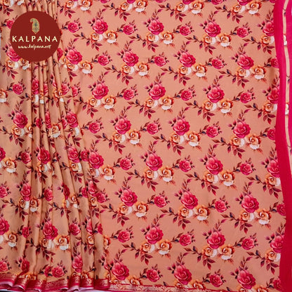 Printed Chiffon Saree