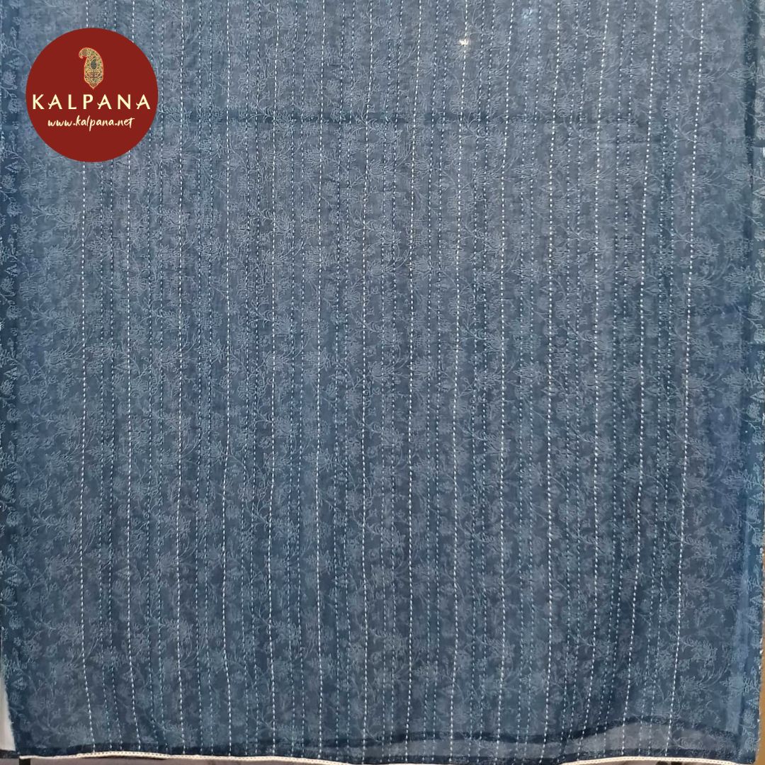 Embroided Pure Linen Unstitched Suit
