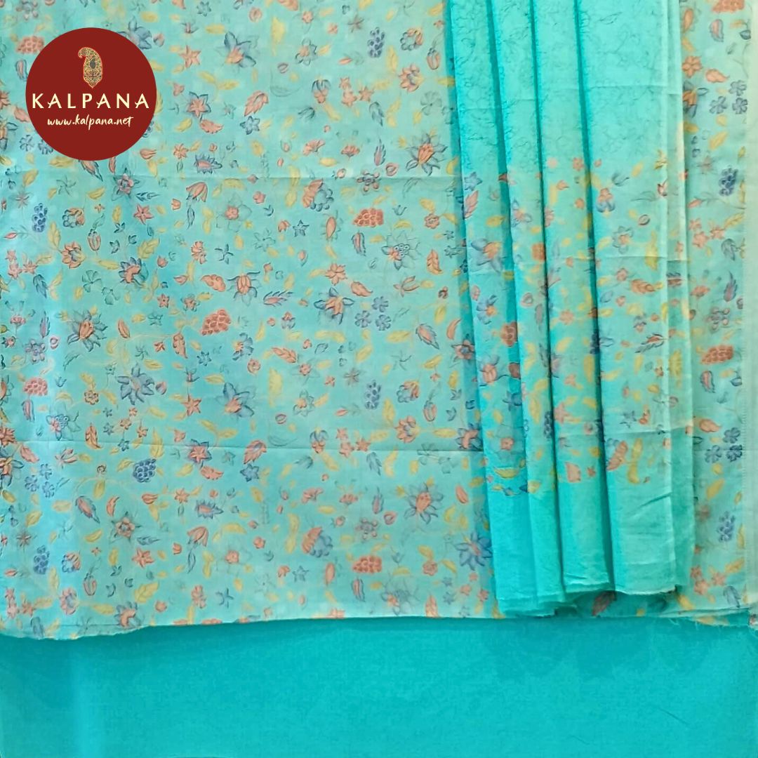 Printed  Cotton Unstitched Suit
