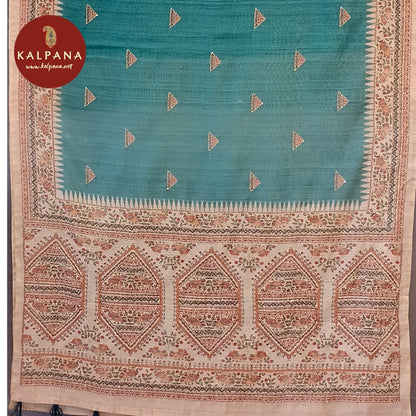 Printed With Embroidery SICO Cotton Saree