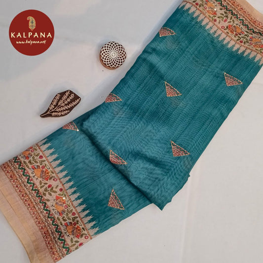 Teal Printed With Embroidery SICO Cotton Saree
with Printed With Embroidery Multi Color Palla,Border
The Teal Colored SICO Cotton Unstitched Blouse
Which is Perfect for Semi,Formal,Wear in Summer season(s). Dry Clean Only.
Saree 5.4 mts
Blouse 0.8 mts
Country Of Origin:India
Weight: 500 gms