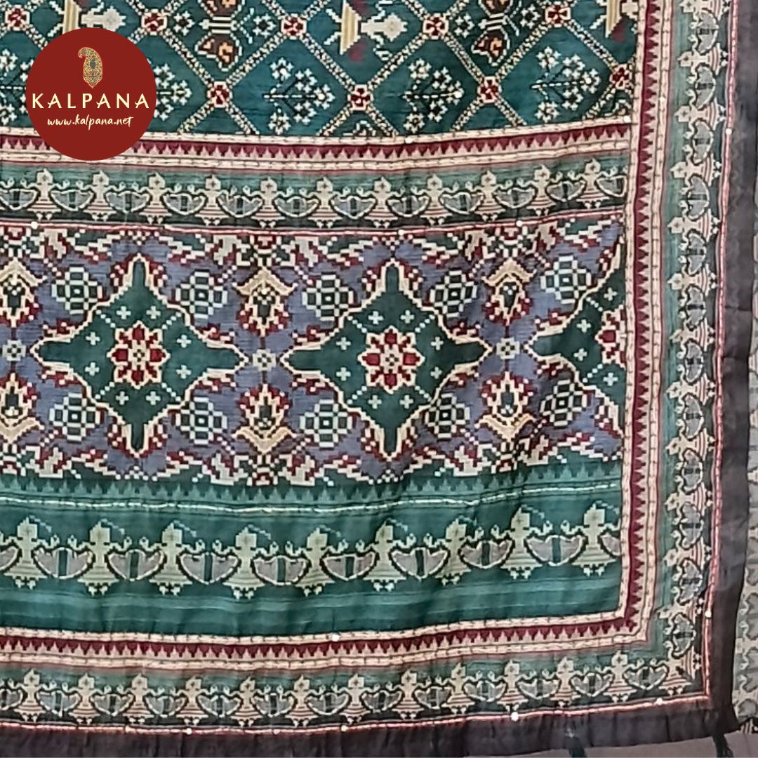 Printed With Embroidery SICO Cotton Saree