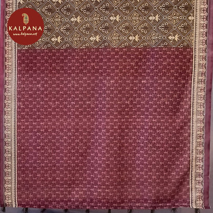 Printed With Embroidery SICO Cotton Saree