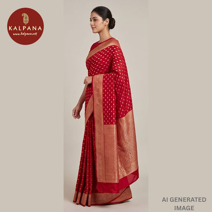 Woven Zari Blended SICO Silk Saree - Kalpana