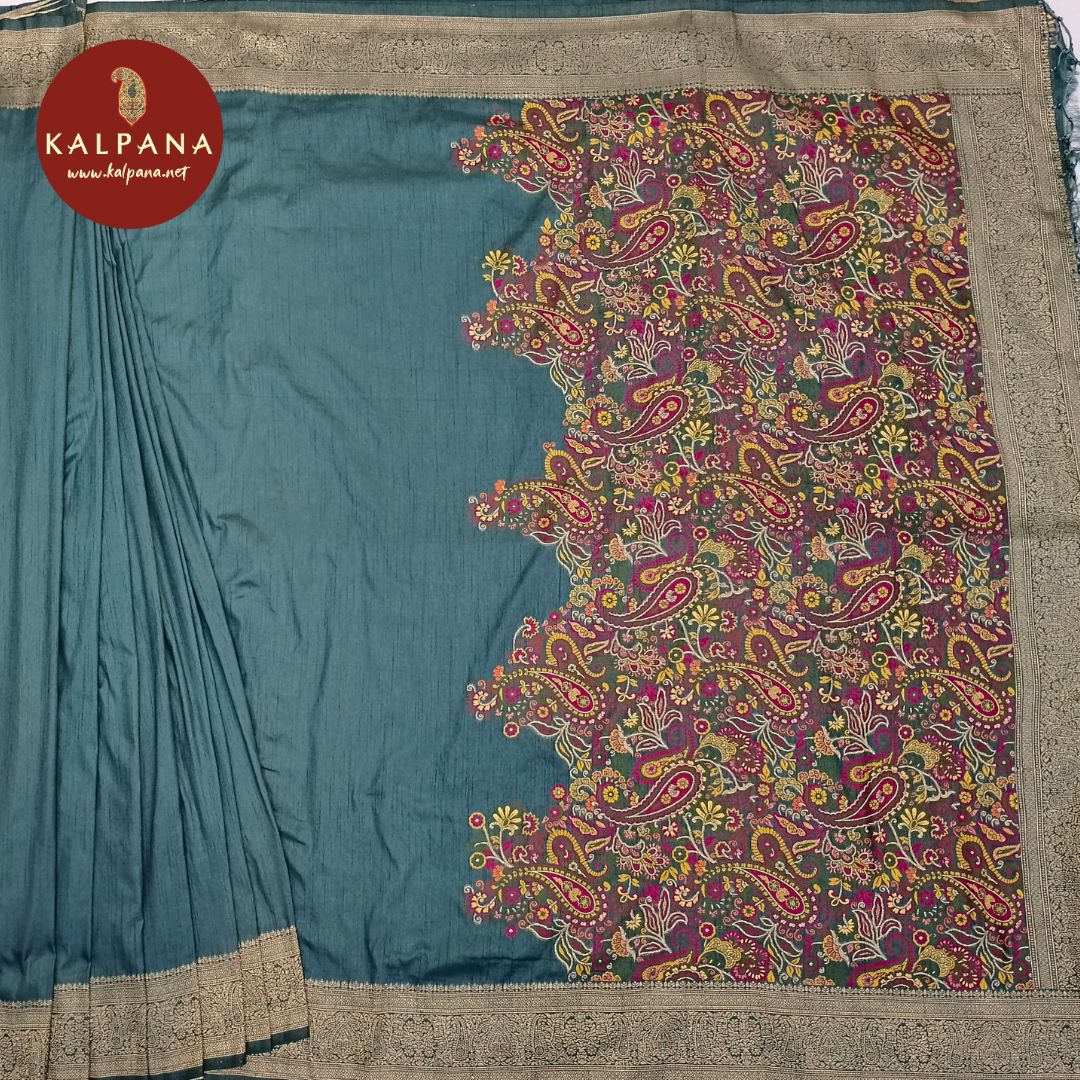 Woven Zari SICO Silk Saree