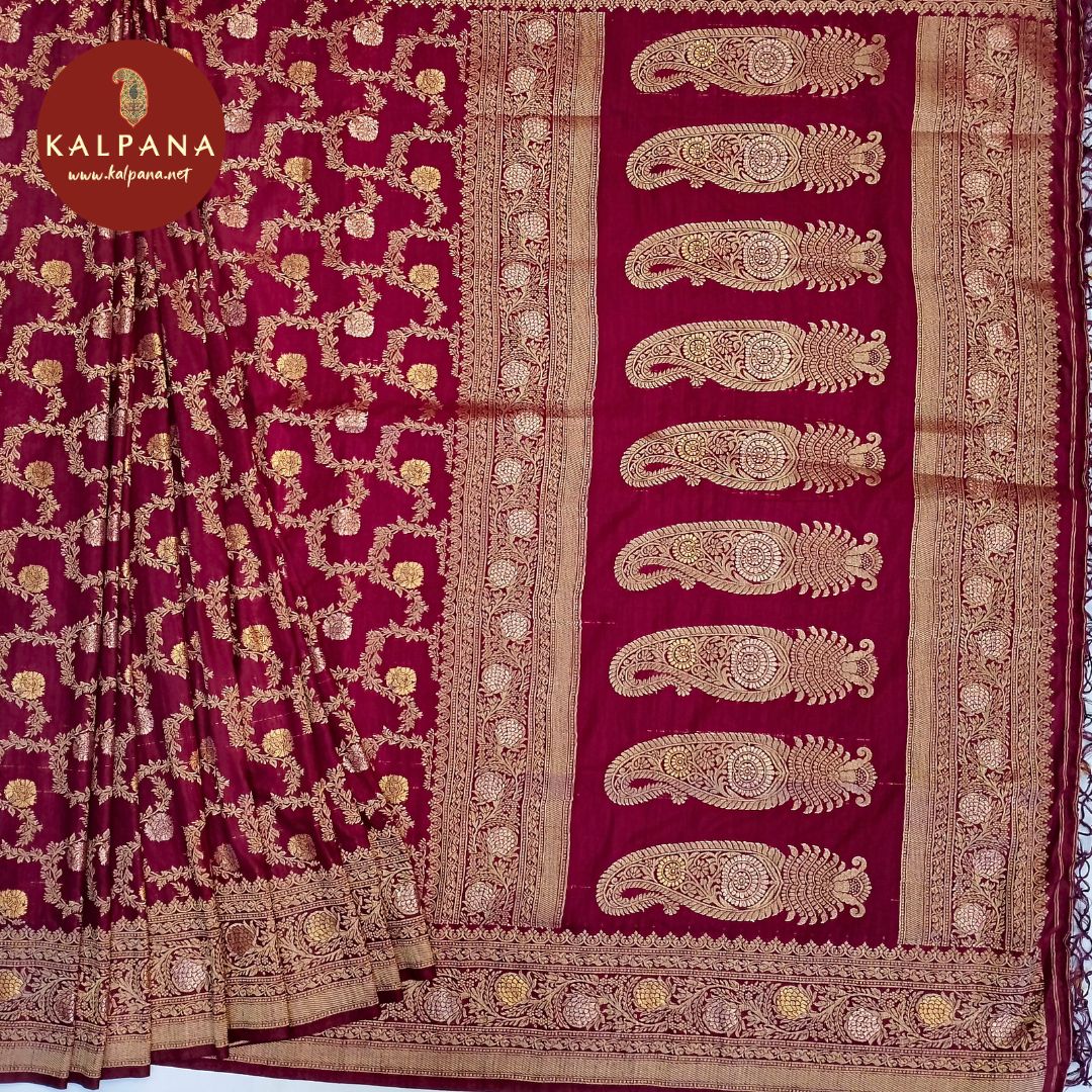 Woven Zari SICO Silk Saree