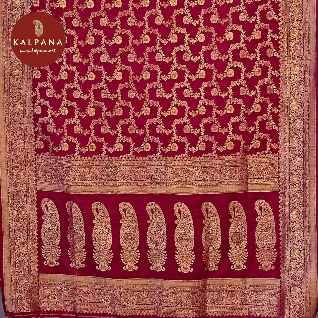 Woven Zari SICO Silk Saree