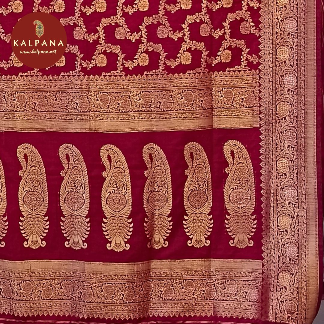 Woven Zari SICO Silk Saree