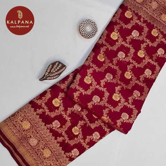 Maroon Woven Zari SICO Silk Saree
with Woven Zari Maroon Color Palla,Border
The Maroon Colored SICO Silk Unstitched Blouse
Which is Perfect for Semi,Formal,Wear in Summer season(s). Dry Clean Only.
Saree 5.4 mts
Blouse 0.8 mts
Country Of Origin:India
Weight: 500 gms
