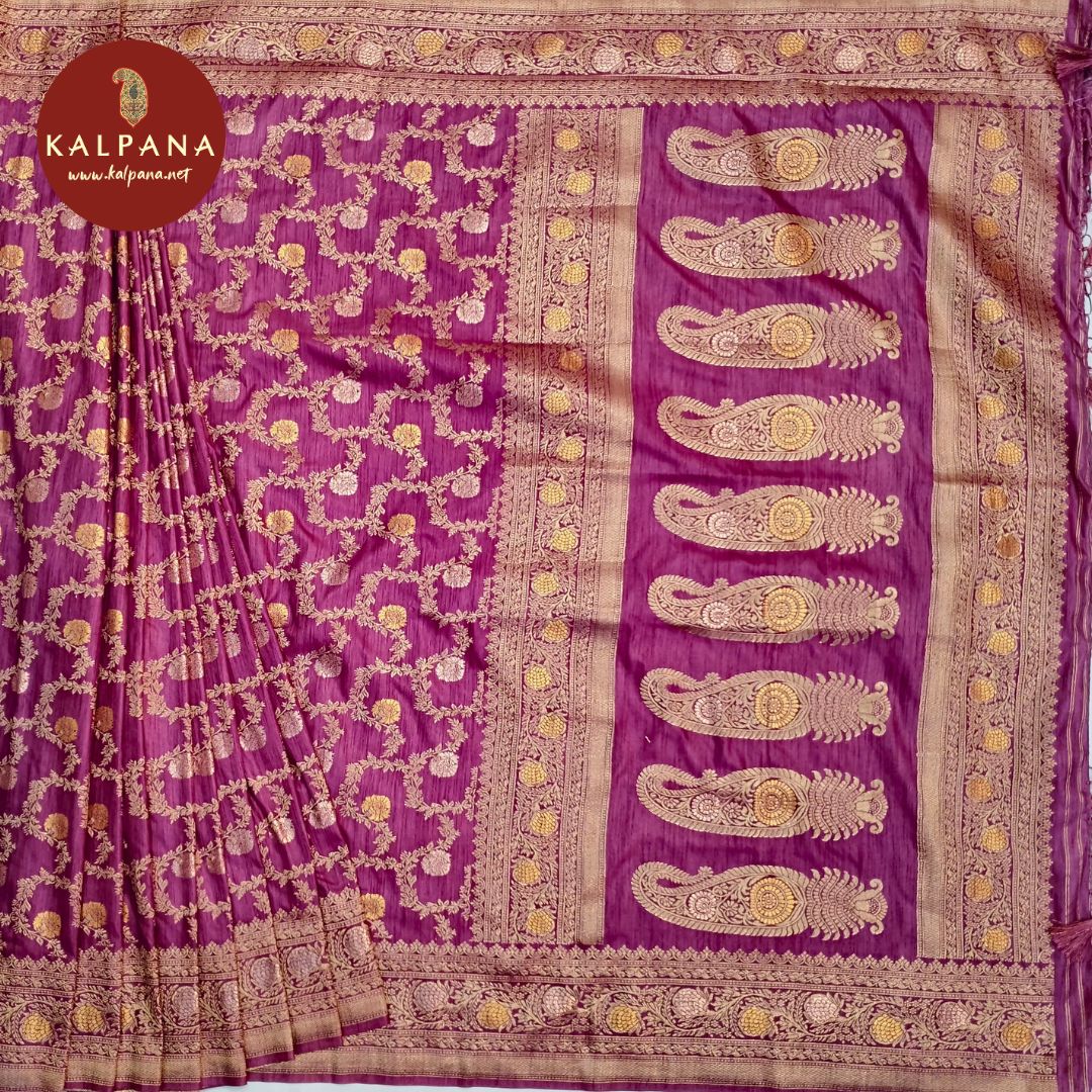 Woven Zari SICO Silk Saree