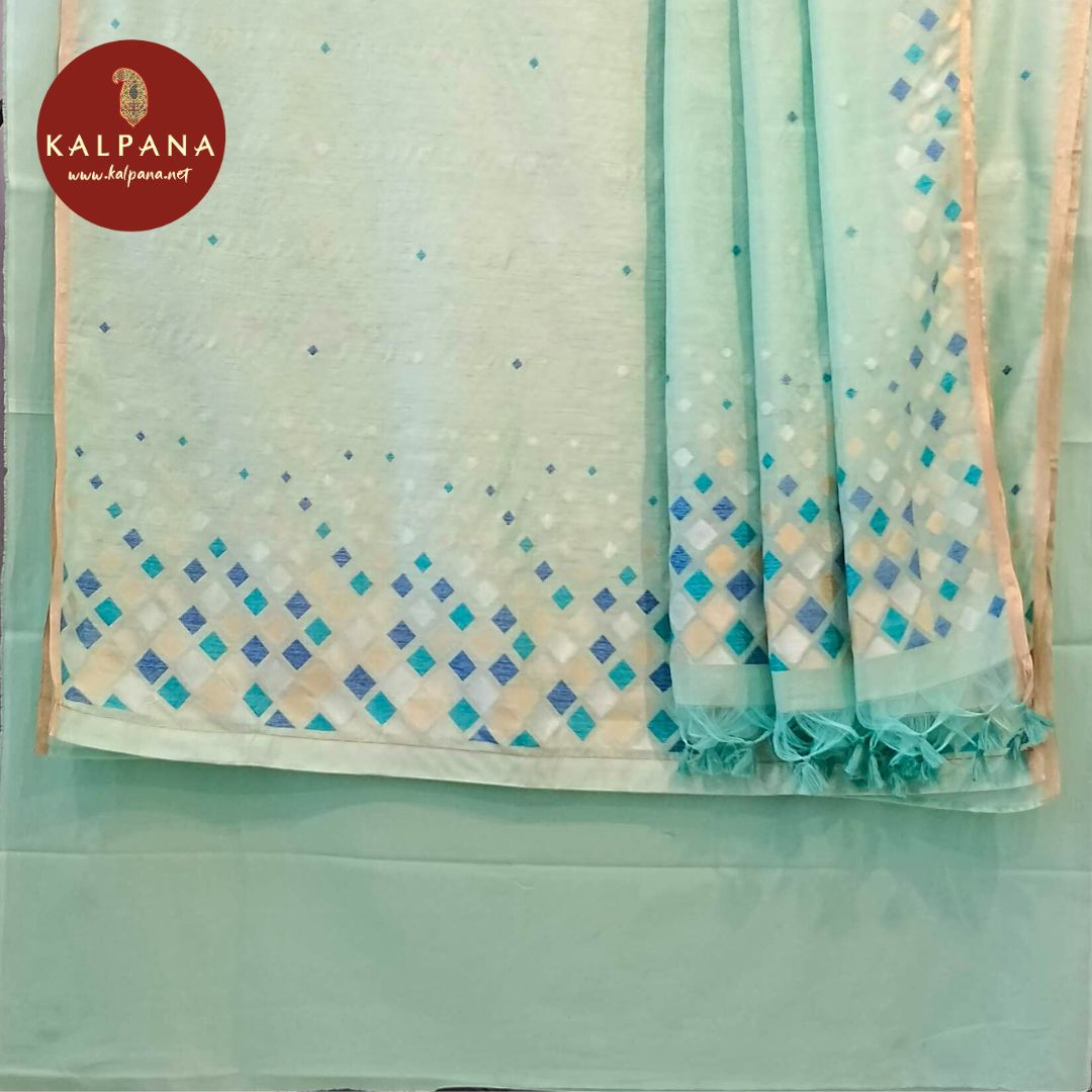Woven Blended SICO Cotton Unstitched Suit - Kalpana