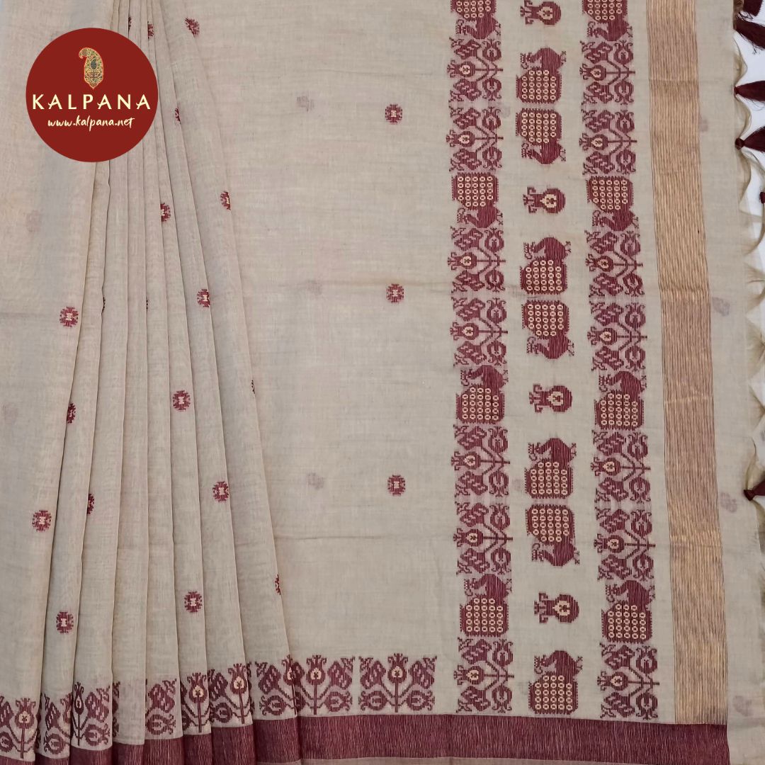 Woven Blended SICO Cotton Saree
