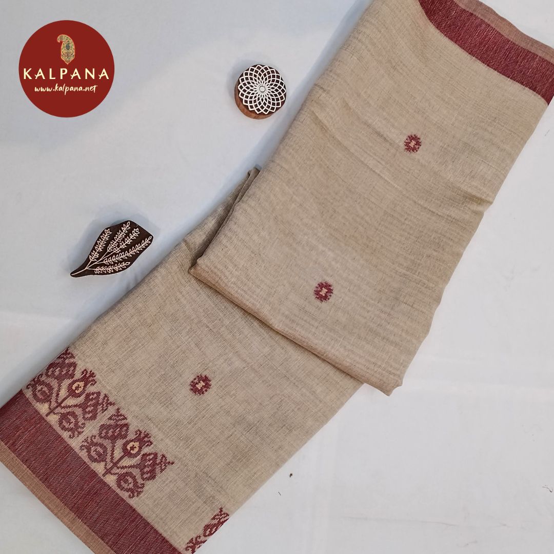 Dark Khaki Woven SICO Cotton Saree
with Woven Dark Khaki Color Palla,Border
The Dark Khaki Colored SICO Cotton Unstitched Blouse
Which is Perfect for Semi,Formal,Wear in Summer season(s). Dry Clean Only.
Saree 5.4 mts
Blouse 0.8 mts
Country Of Origin:India
Weight: 500 gms