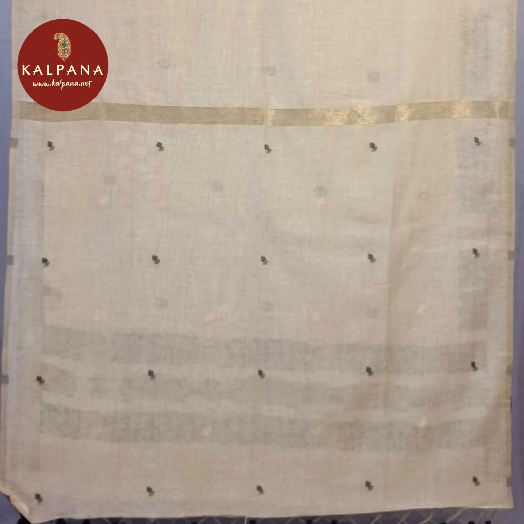 Woven Blended SICO Cotton Saree - Kalpana