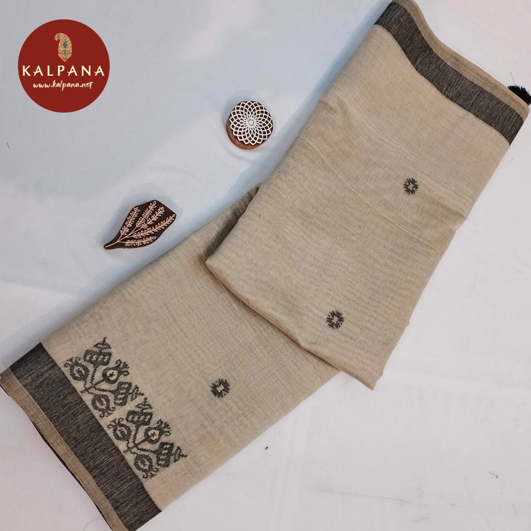 Dark Khaki Woven SICO Cotton Saree
with Woven Dark Khaki Color Palla,Border
The Dark Khaki Colored SICO Cotton Unstitched Blouse
Which is Perfect for Semi,Formal,Wear in Summer season(s). Dry Clean Only.
Saree 5.4 mts
Blouse 0.8 mts
Country Of Origin:India
Weight: 500 gms