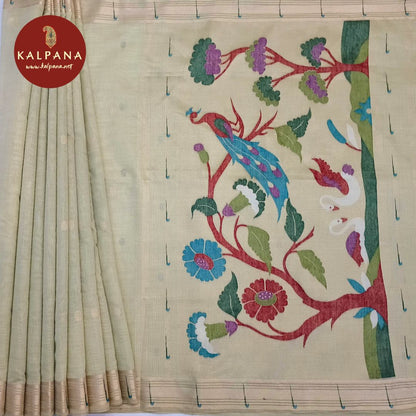 Woven Zari SICO Cotton Saree