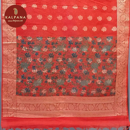 Printed Blended SICO Cotton Unstitched Suit