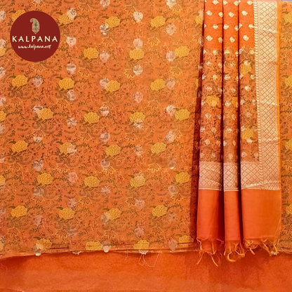 Printed Blended SICO Cotton Unstitched Suit